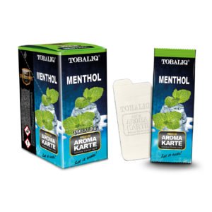 TOBALIQ Aromakarten MENTHOL