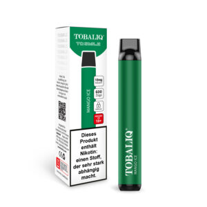 TOBALIQ E-Shisha 600Puffs – 10mg Nikotin – Mango Ice
