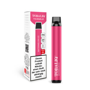 TOBALIQ E-Shisha 600Puffs – 10mg Nikotin – Watermelon Ice
