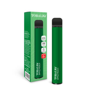 [LL-E41381] TOBALIQ TQ Fly 700 Puffs – Ohne Nikotin – Apple Peach