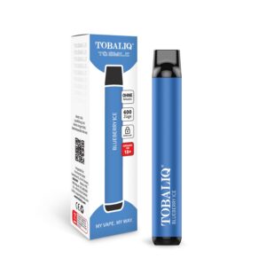 [LL-E41320] TOBALIQ TQ Smile 600 Puffs – Ohne Nikotin – Blüberry Ice