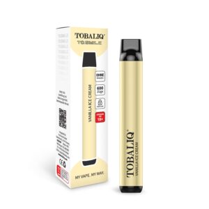 [LL-E41318] TOBALIQ TQ Smile 600 Puffs – Ohne Nikotin – Vanilla Ice Cream