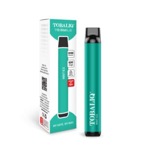 [LL-E41314] TOBALIQ TQ Smile 600 Puffs – Ohne Nikotin – Mint Ice