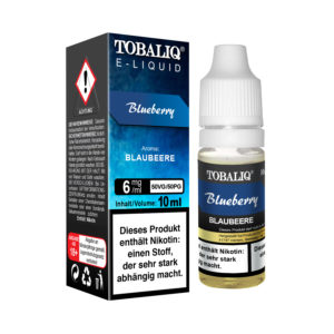 TOBALIQ E-Liquid – 6mg Nikotin – Blüberry