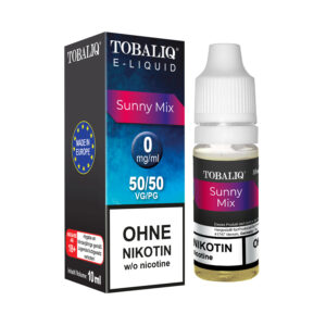 TOBALIQ E-Liquid – 0mg Nikotin – Sunny Mix
