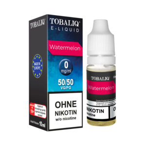 TOBALIQ E-Liquid – 0mg Nikotin – Watermelon