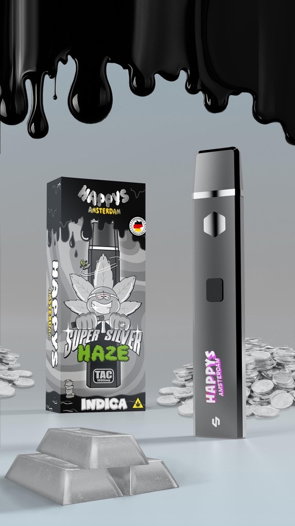 [LL-HAPPYS-SUPER-SILVER-HAZE] Happys Amsterdam - Super Silver Haze