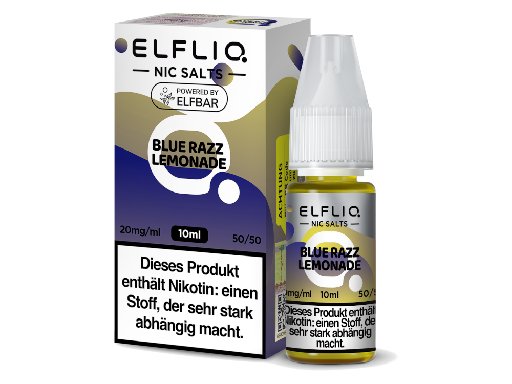 [IC-EQNSL10BR-10MG] ELFLIQ - Blue Razz Lemonade - Nikotinsalz Liquid - 10 mg/ml
