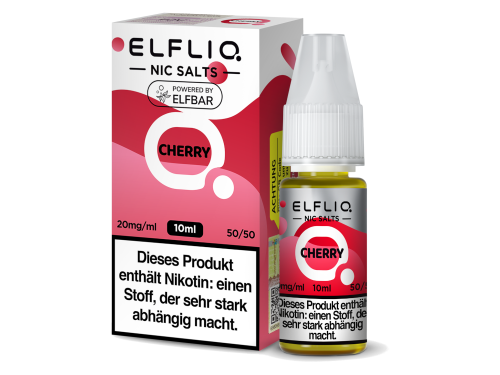 [IC-EQNSL10CR-20MG] ELFLIQ - Cherry - Nikotinsalz Liquid - 20 mg/ml