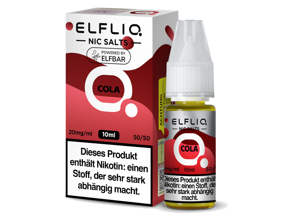 [IC-EQNSL10CA-20MG] ELFLIQ - Cola - Nikotinsalz Liquid - 20 mg/ml