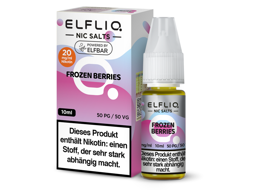 [IC-EQNSL10FB-20MG] ELFLIQ - Frozen Berries - Nikotinsalz Liquid - 20 mg/ml