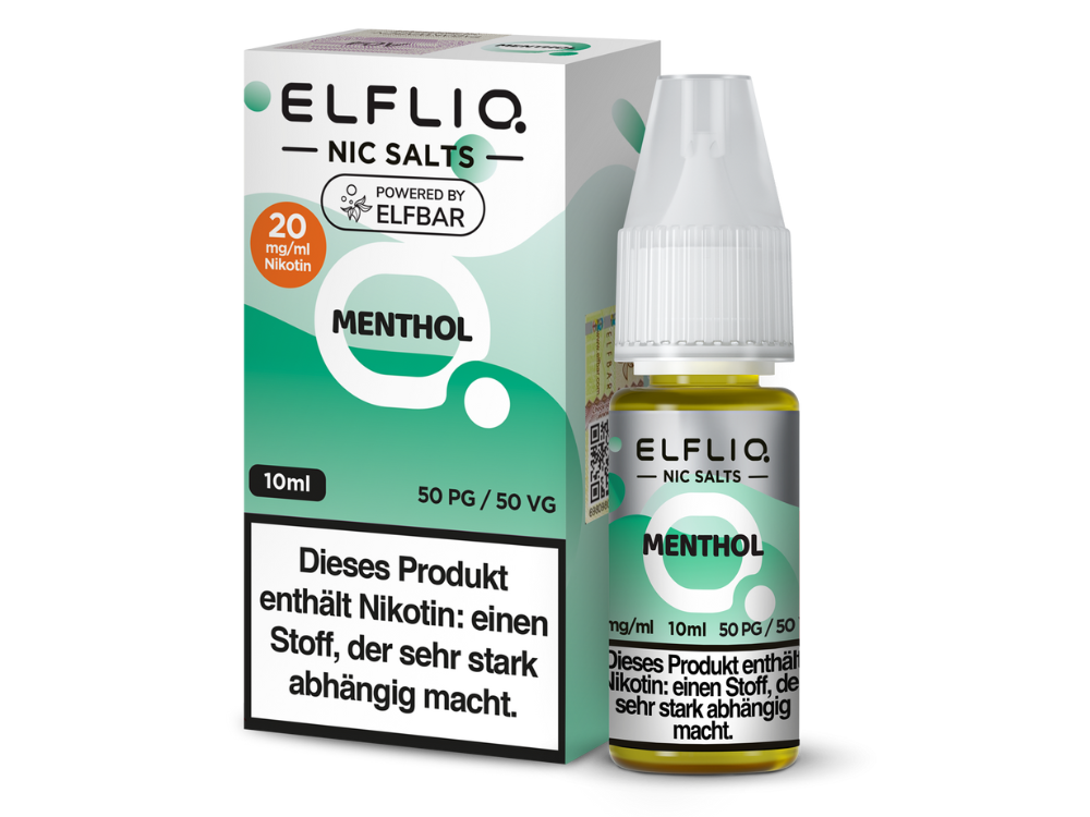 [IC-EQNSL10MT-10MG] ELFLIQ - Menthol - Nikotinsalz Liquid - 10 mg/ml
