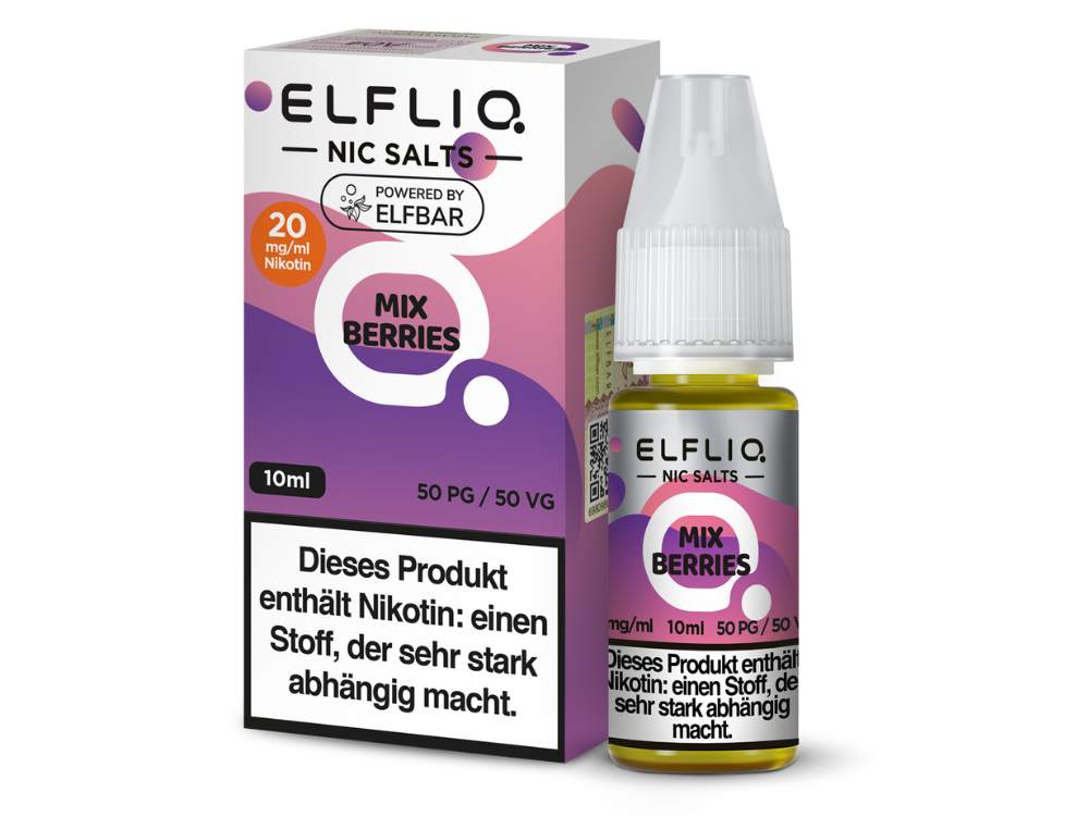 [IC-EQNSL10MB-10MG] ELFLIQ - Mix Berries - Nikotinsalz Liquid - 10 mg/ml