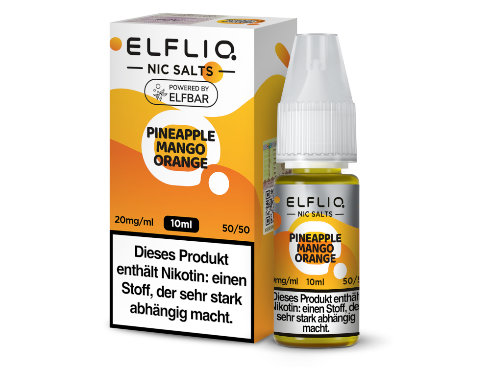 ELFLIQ - Pineapple Mango Orange - Nikotinsalz Liquid - 10 mg/ml