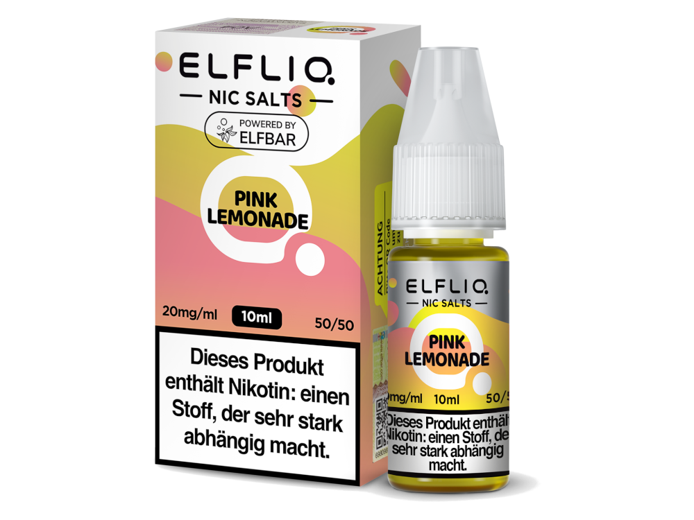 ELFLIQ - Pink Lemonade - Nikotinsalz Liquid - 20 mg/ml