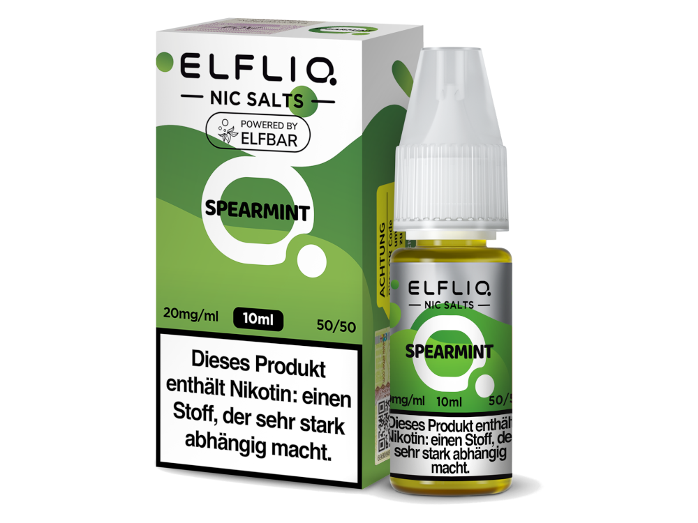 ELFLIQ - Spearmint - Nikotinsalz Liquid - 10 mg/ml