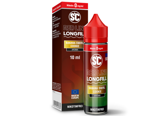 SC Red Line Longfill-Aroma Banana Swirl Cookie 10 ml